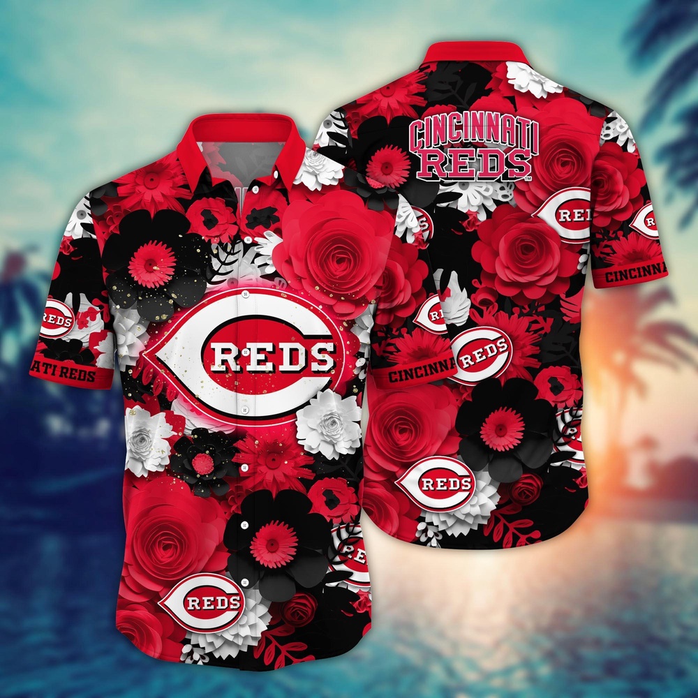 MLB Cincinnati Reds Hawaiian Shirt Diamond Dreams For Sport Fan