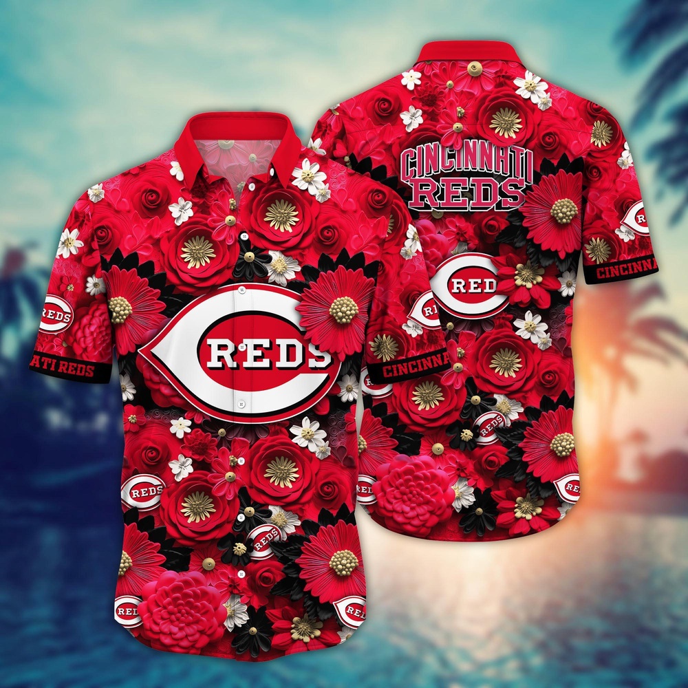 MLB Cincinnati Reds Hawaiian Shirt Hitting Fashion Highs For Fans