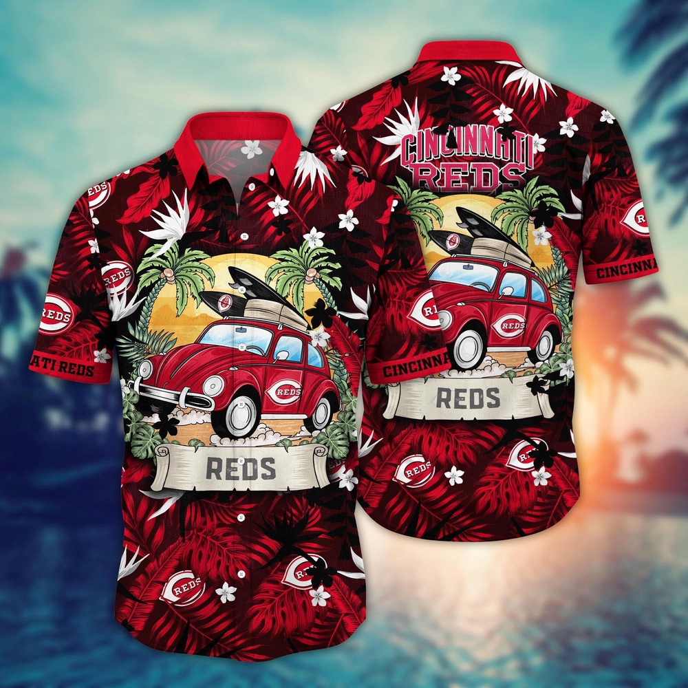 MLB Cincinnati Reds Hawaiian Shirt Summer Heatwave For Sports Fans