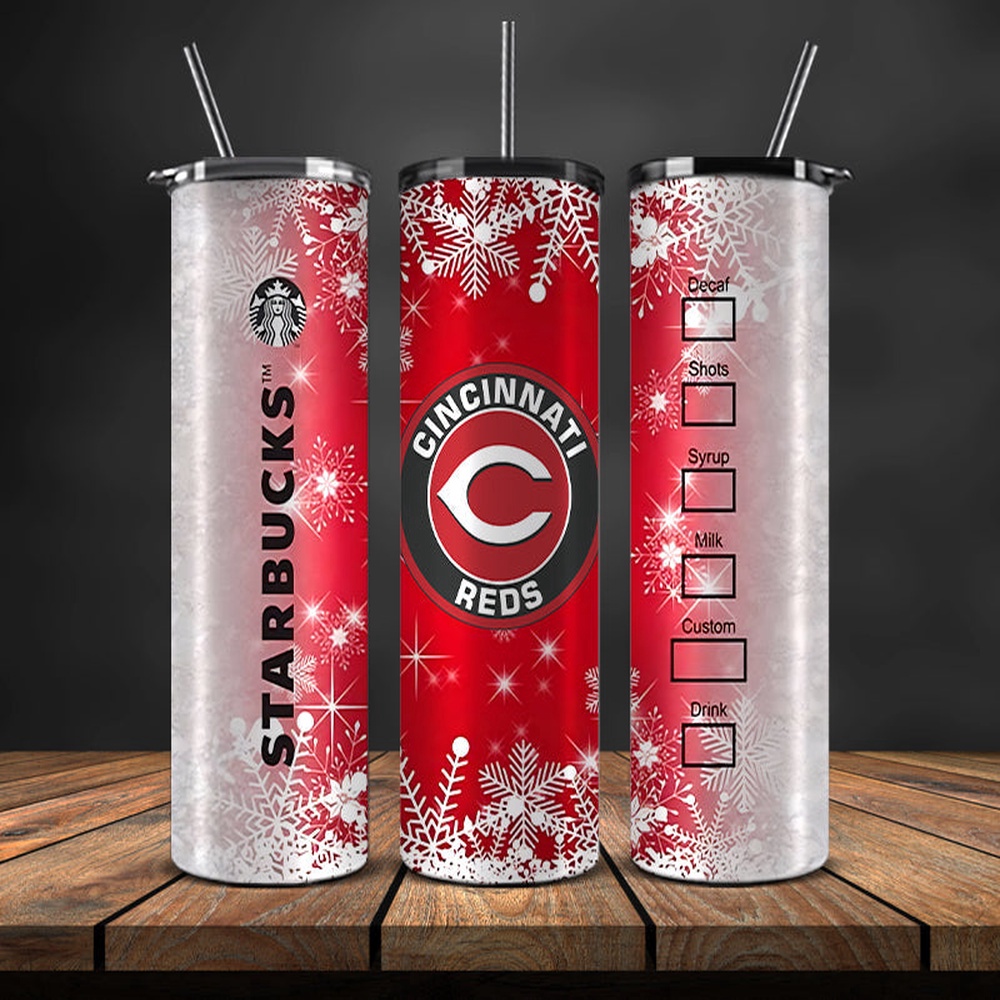 MLB Cincinnati Reds Skinny Tumbler College Elegance Sips