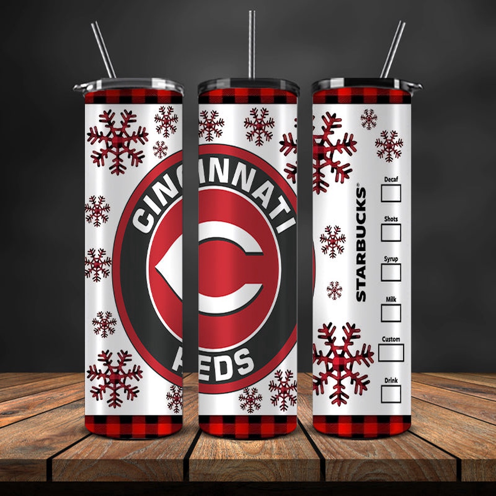 MLB Cincinnati Reds Skinny Tumbler Game Day Sips And Cheer