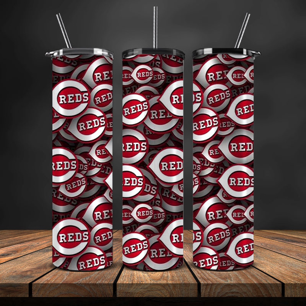 MLB Cincinnati Reds Skinny Tumbler Prideful Sips Of Victory