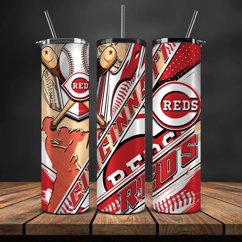 MLB Cincinnati Reds Skinny Tumbler Spirit Refresh Essence