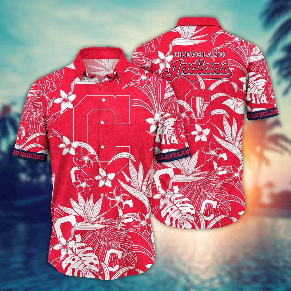 MLB Cleveland Indians Hawaiian Shirt Breeze Through Summer Gift For Fans