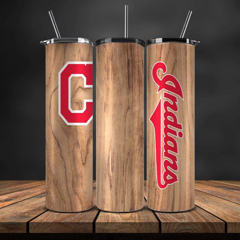 MLB Cleveland Indians Skinny Tumbler Elegance In Every Sip
