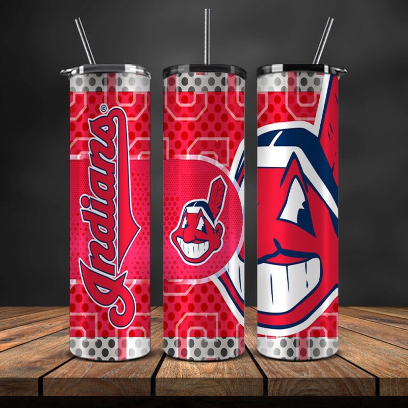 MLB Cleveland Indians Skinny Tumbler Team Spirit Refreshment