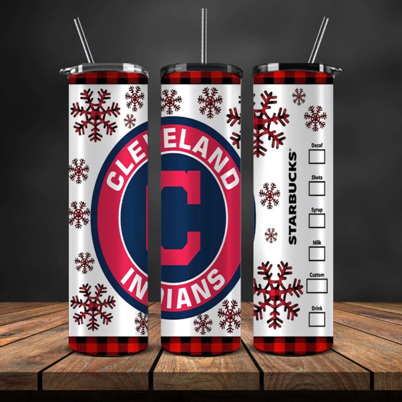 MLB Cleveland Indians Skinny Tumbler Triumph Quencher Delight