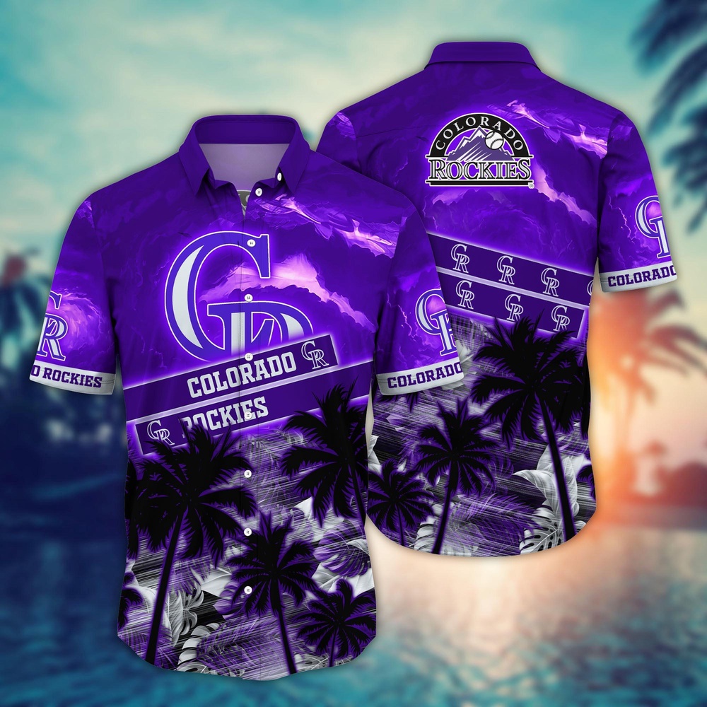 MLB Colorado Rockies Hawaiian Shirt Aloha Spirit Soars Gift For Fans