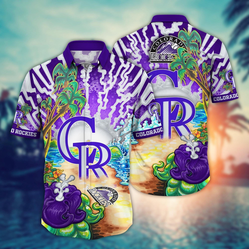 MLB Colorado Rockies Hawaiian Shirt Diamond Dreamscape For Sports Fans