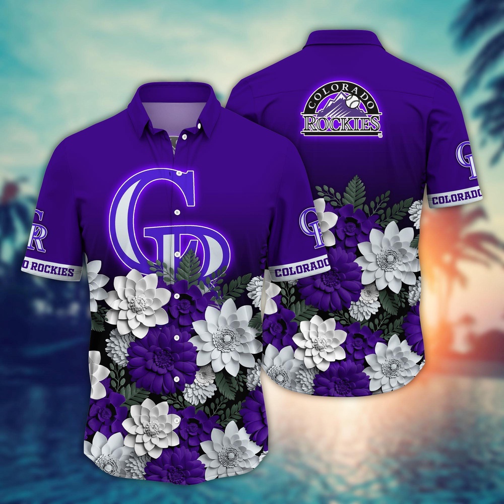 MLB Colorado Rockies Hawaiian Shirt Hawaiian Heatwave For Sport Fan