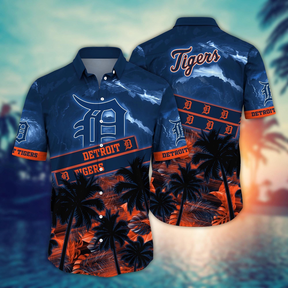 MLB Detroit Tigers Hawaiian Shirt Aloha Spirit Soars Gift For Fans