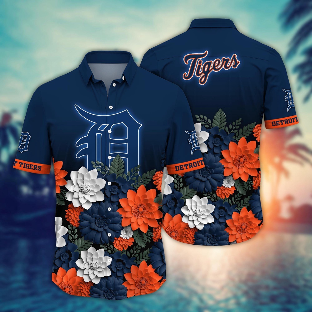 MLB Detroit Tigers Hawaiian Shirt Hawaiian Heatwave For Sport Fan