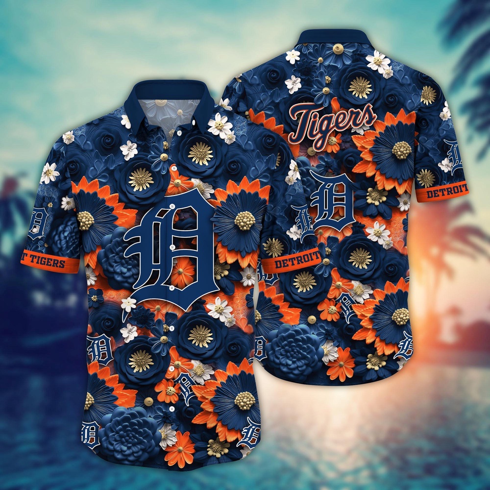 MLB Detroit Tigers Hawaiian Shirt Hitting Fashion Highs For Fans