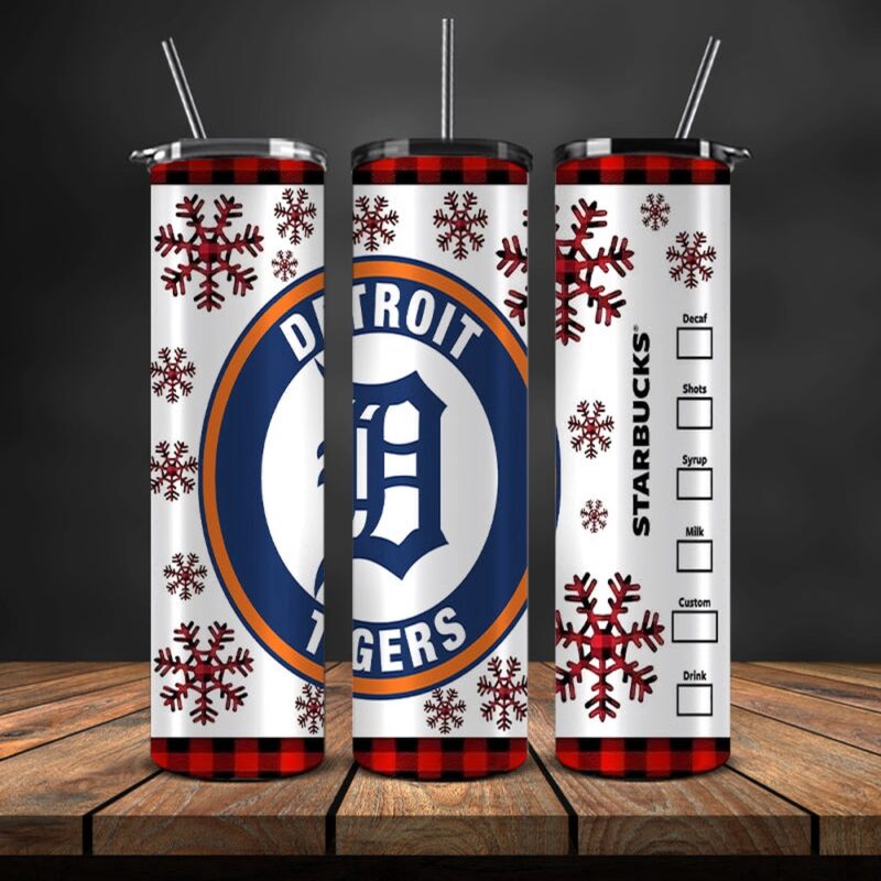 MLB Detroit Tigers Skinny Tumbler Game Day Cheer Vibes