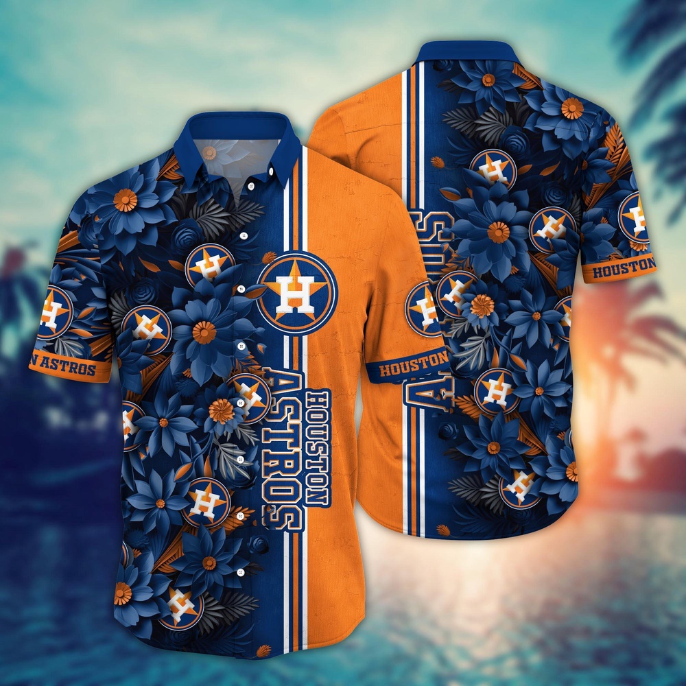 MLB Houston Astros Hawaiian Shirt Steal The Bases Steal The Show For Fans