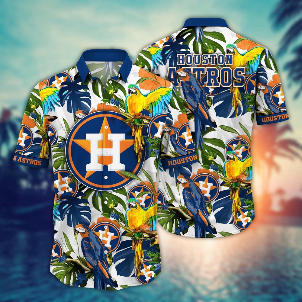 MLB Houston Astros Hawaiian Shirt Victory In Bloom Gift For Fans