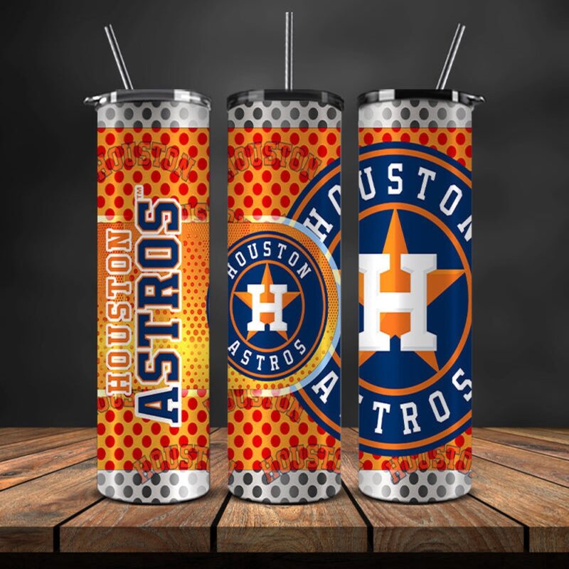 MLB Houston Astros Skinny Tumbler Team Spirit Refreshment