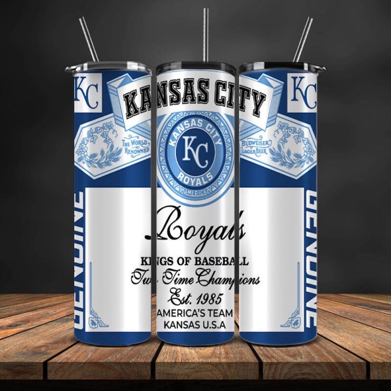 MLB Kansa s City Royals Skinny Tumbler Elegance In Every Quench