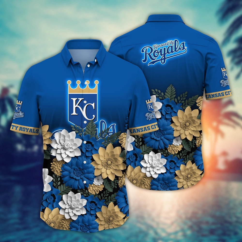 MLB Kansas City Royals Hawaiian Shirt Hawaiian Heatwave For Sport Fan