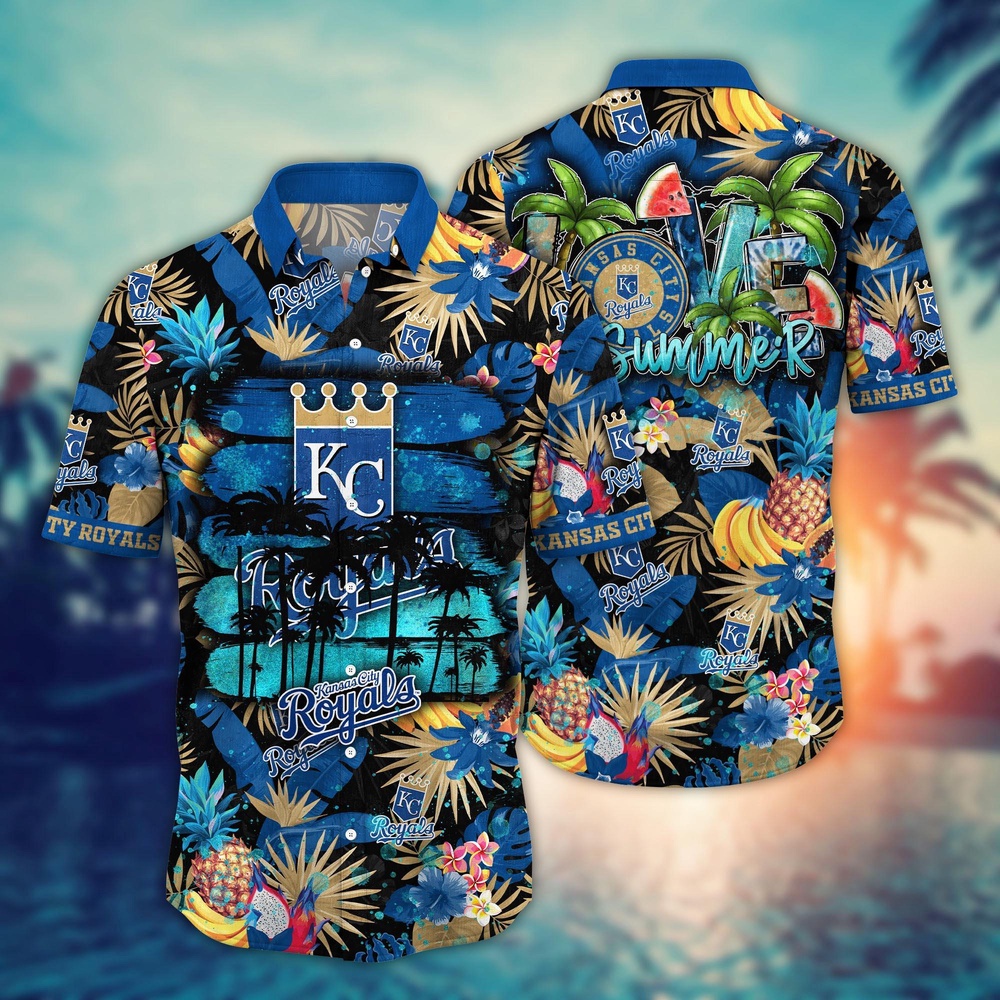 MLB Kansas City Royals Hawaiian Shirt Pitch Perfect Style For Sports Fans