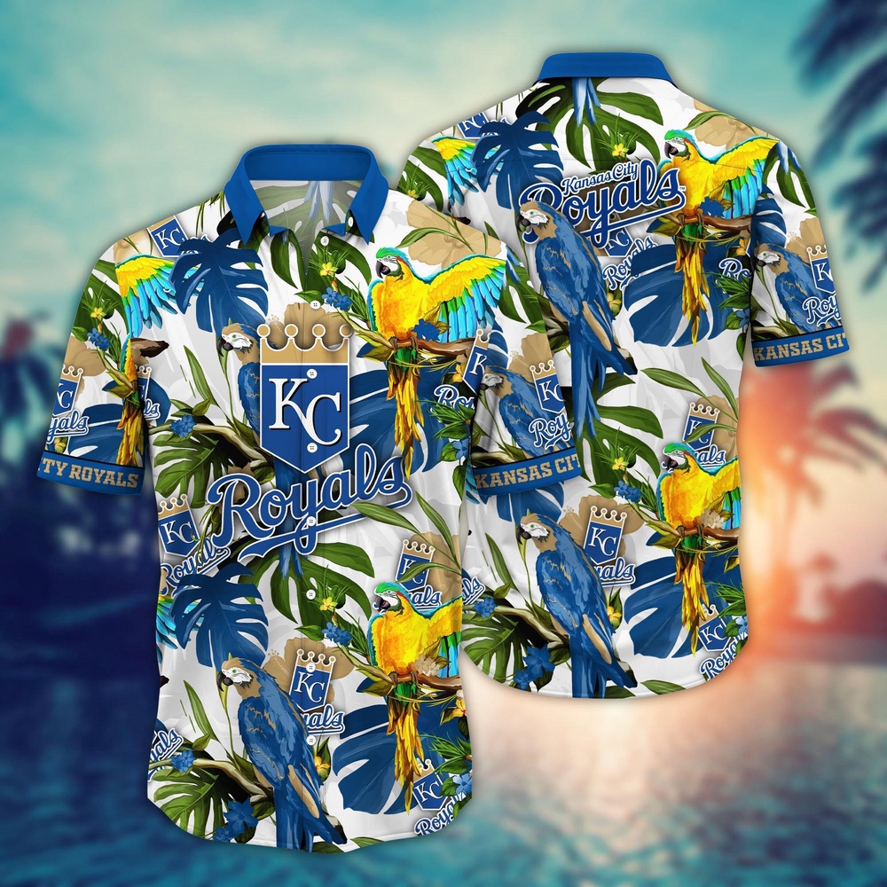 MLB Kansas City Royals Hawaiian Shirt Victory In Bloom Gift For Fans