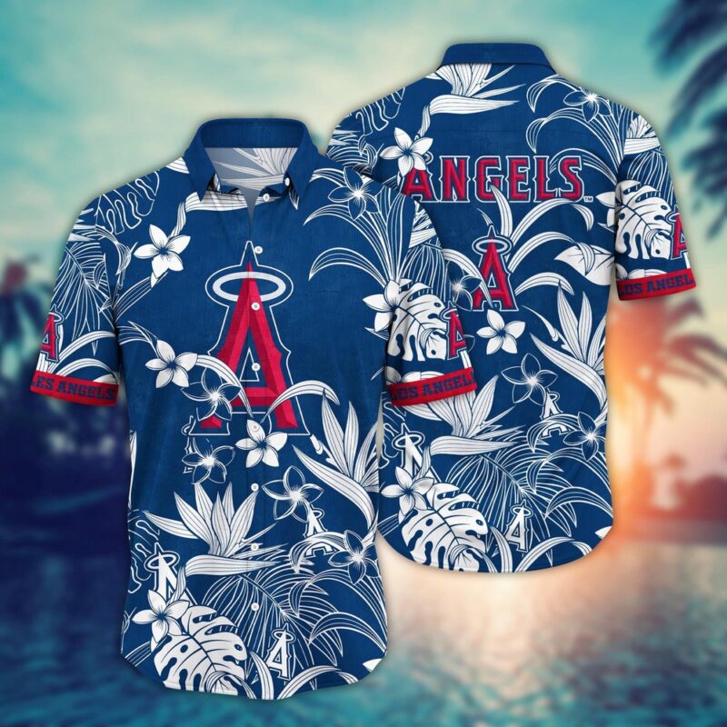 MLB Los Angeles Angels Hawaiian Shirt Breeze Through Summer Gift For Fans