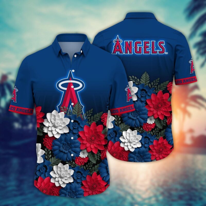 MLB Los Angeles Angels Hawaiian Shirt Hawaiian Heatwave For Sport Fan