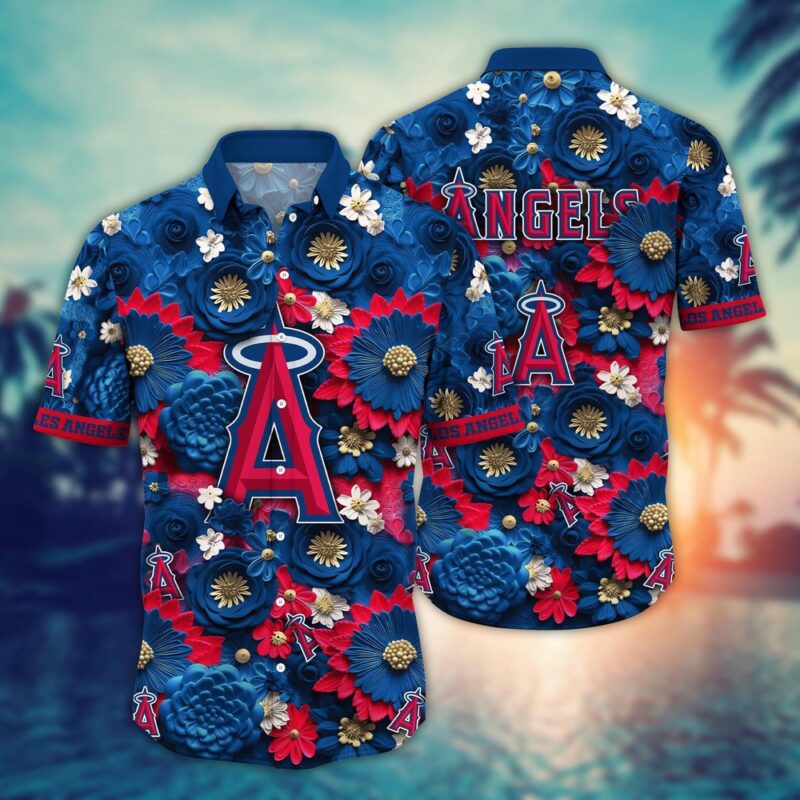 MLB Los Angeles Angels Hawaiian Shirt Hitting Fashion Highs For Fans