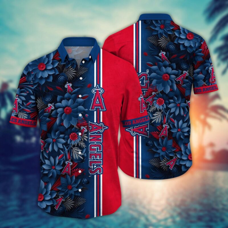 MLB Los Angeles Angels Hawaiian Shirt Steal The Bases Steal The Show For Fans