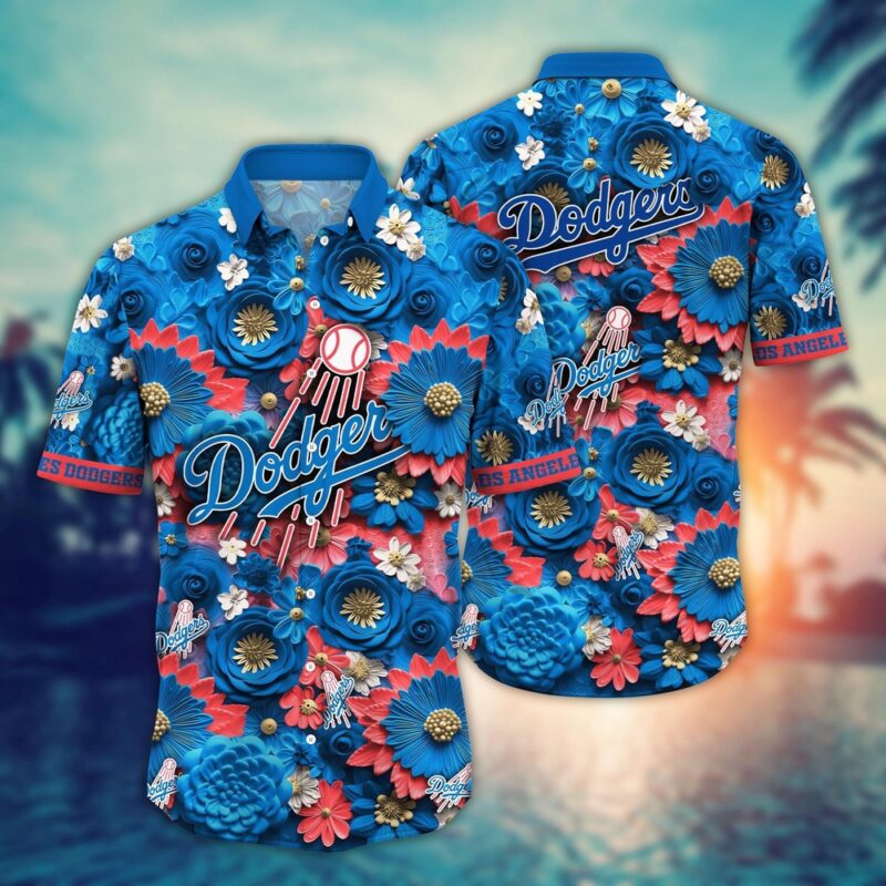 MLB Los Angeles Dodgers Hawaiian Shirt Hitting Fashion Highs For Fans