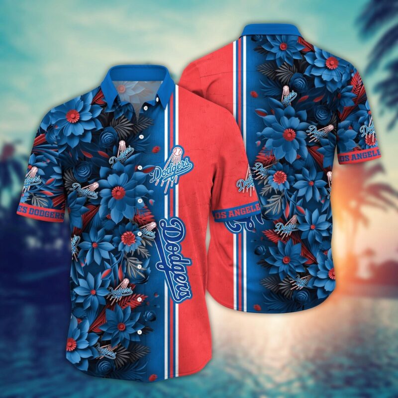 MLB Los Angeles Dodgers Hawaiian Shirt Steal The Bases Steal The Show For Fans