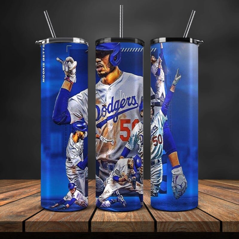 MLB Los Angeles Dodgers Skinny Tumbler Beverages Blissful Moments
