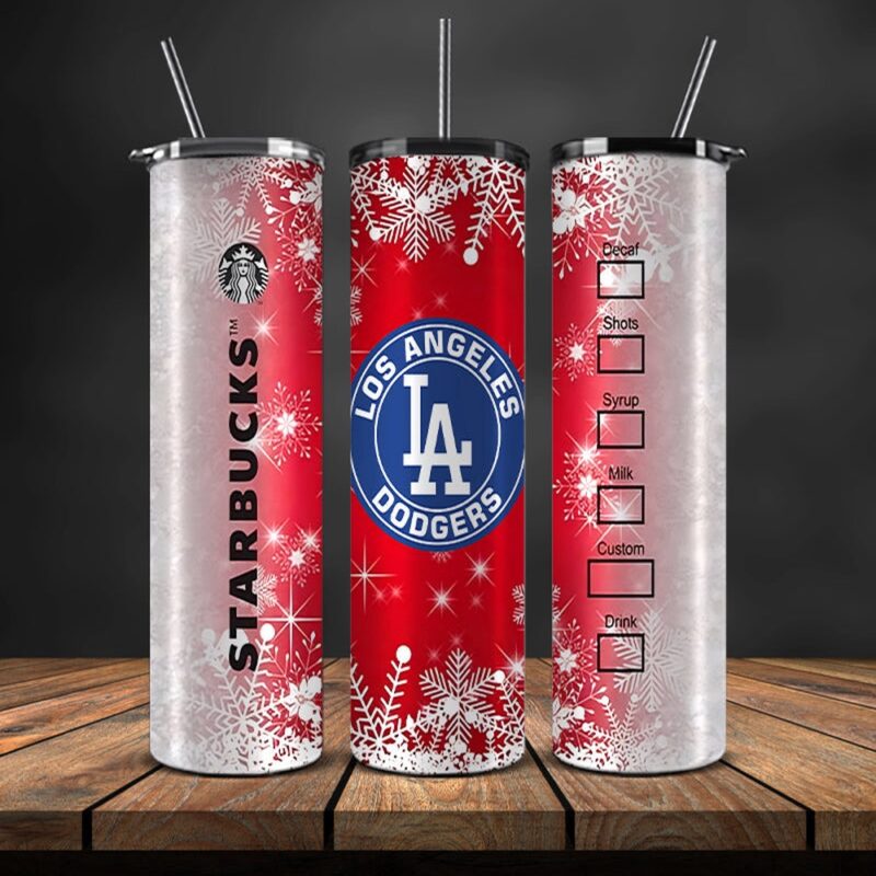 MLB Los Angeles Dodgers Skinny Tumbler Game Day Cheer Vibes