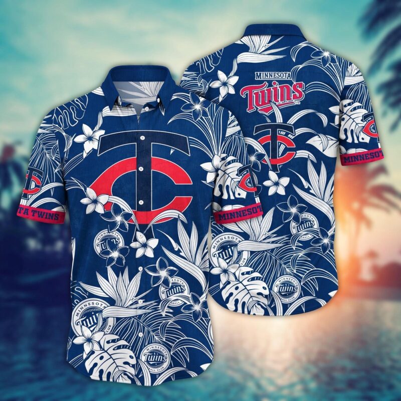 MLB MInnesota TwIns Hawaiian Shirt Breeze Through Summer Gift For Fans