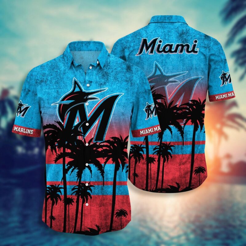 MLB Miami Marlins Hawaiian Shirt Swing Stylishly For Fans