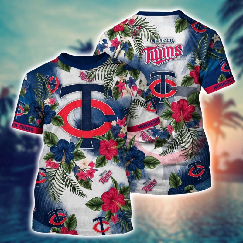 MLB Minnesota Twins 3D T-Shirt Glamorous Tee For Sports Enthusiasts