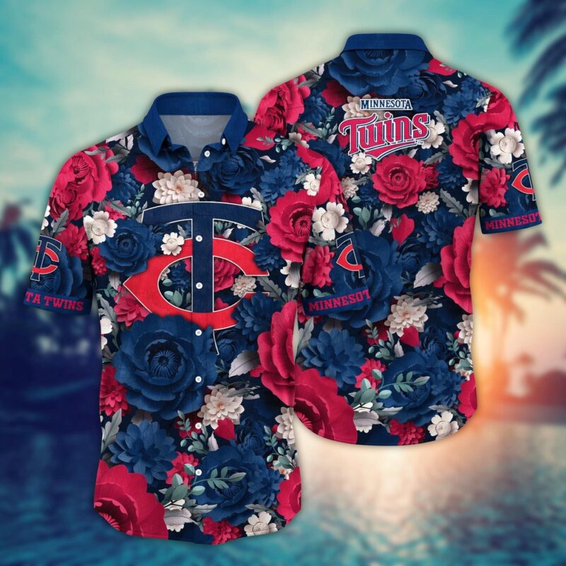 MLB Minnesota Twins Hawaiian Shirt Home Run Style For Sport Fan