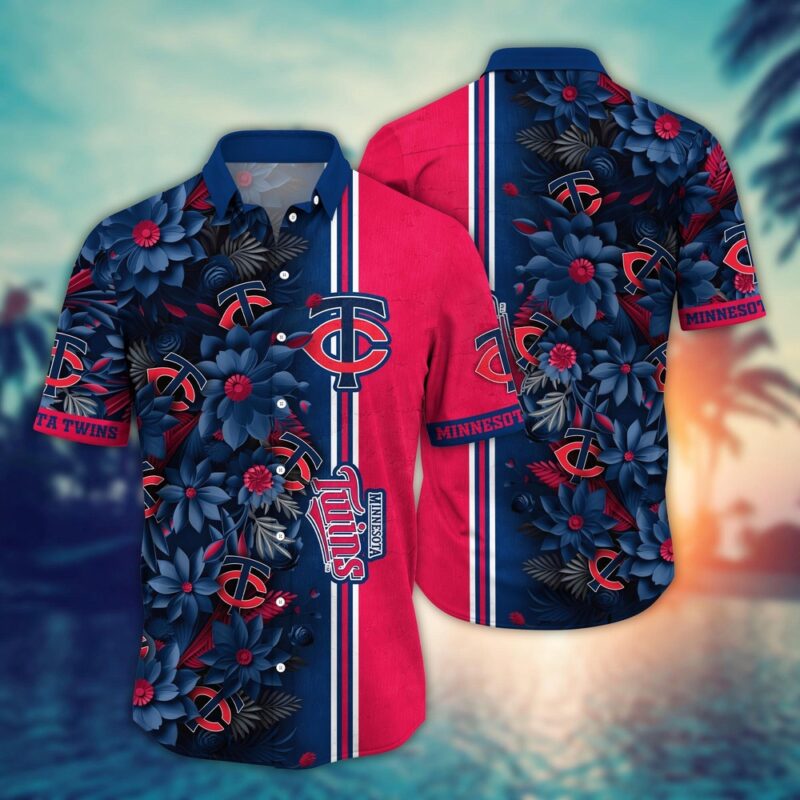 MLB Minnesota Twins Hawaiian Shirt Steal The Bases Steal The Show For Fans