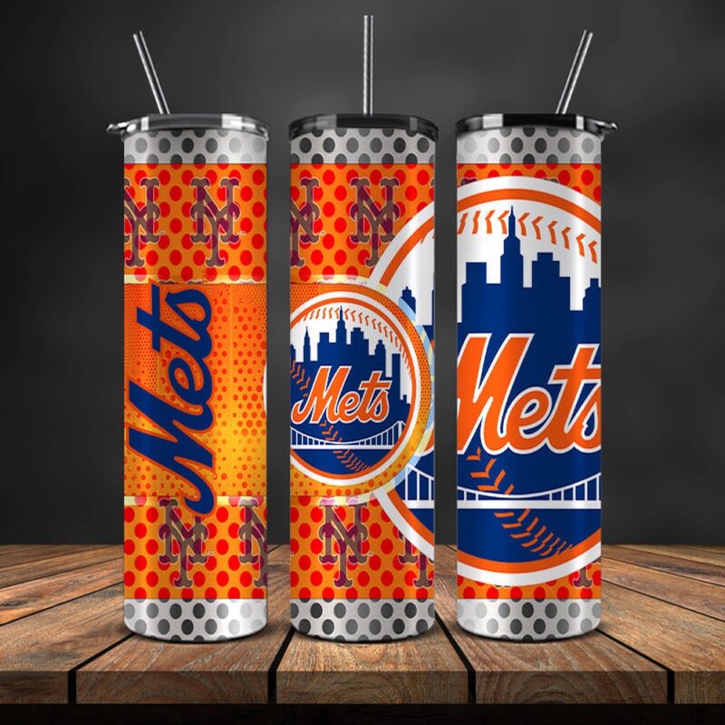 MLB New York Mets Skinny Tumbler Team Spirit Refreshment