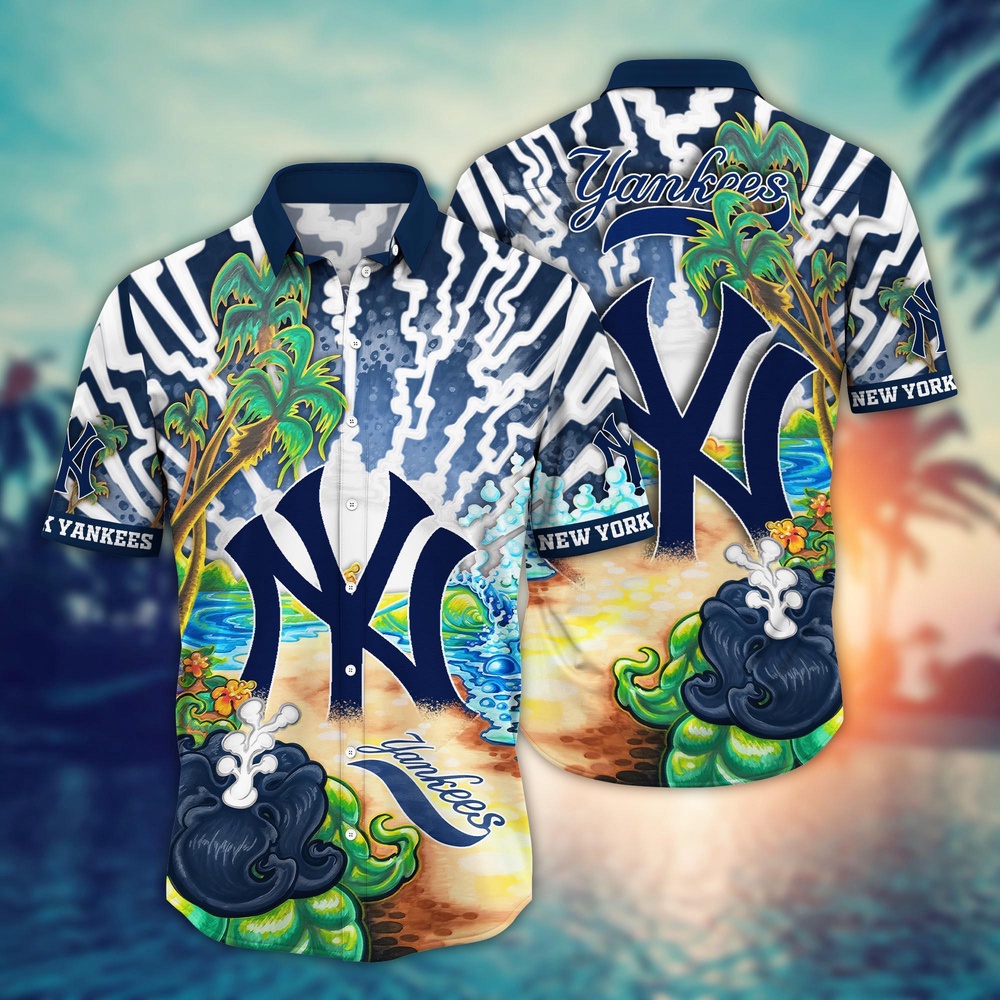 MLB New York Yankees Hawaiian Shirt Diamond Dreamscape For Sports Fans