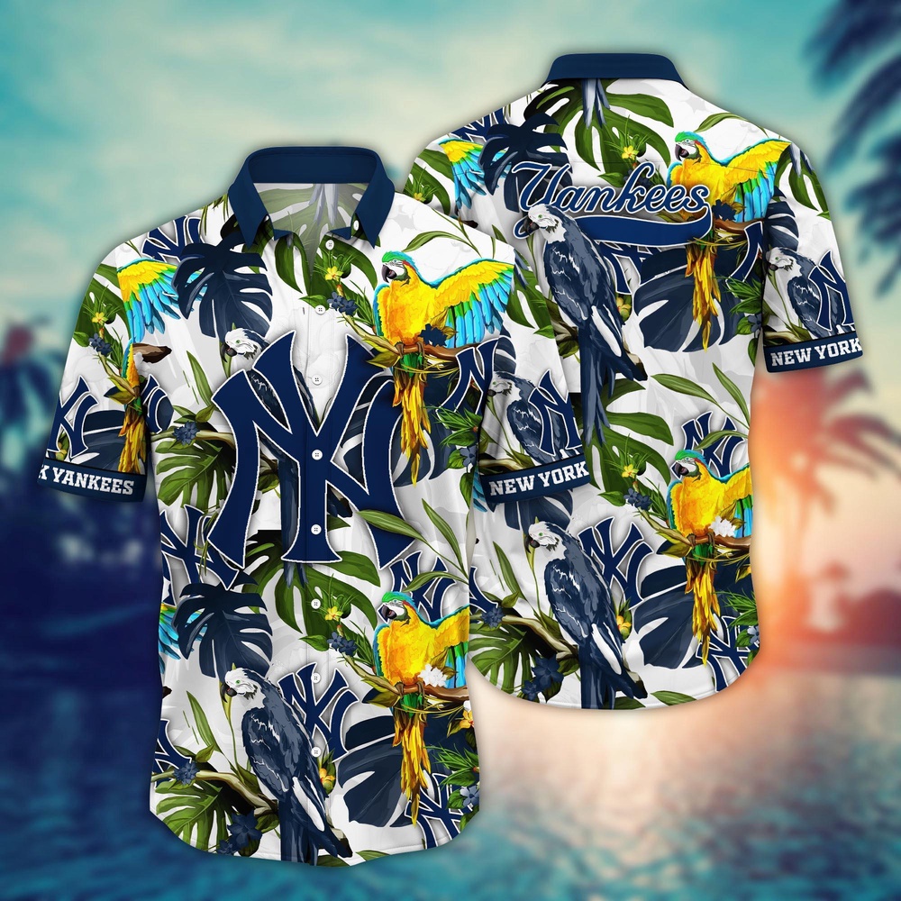 MLB New York Yankees Hawaiian Shirt Victory In Bloom Gift For Fans