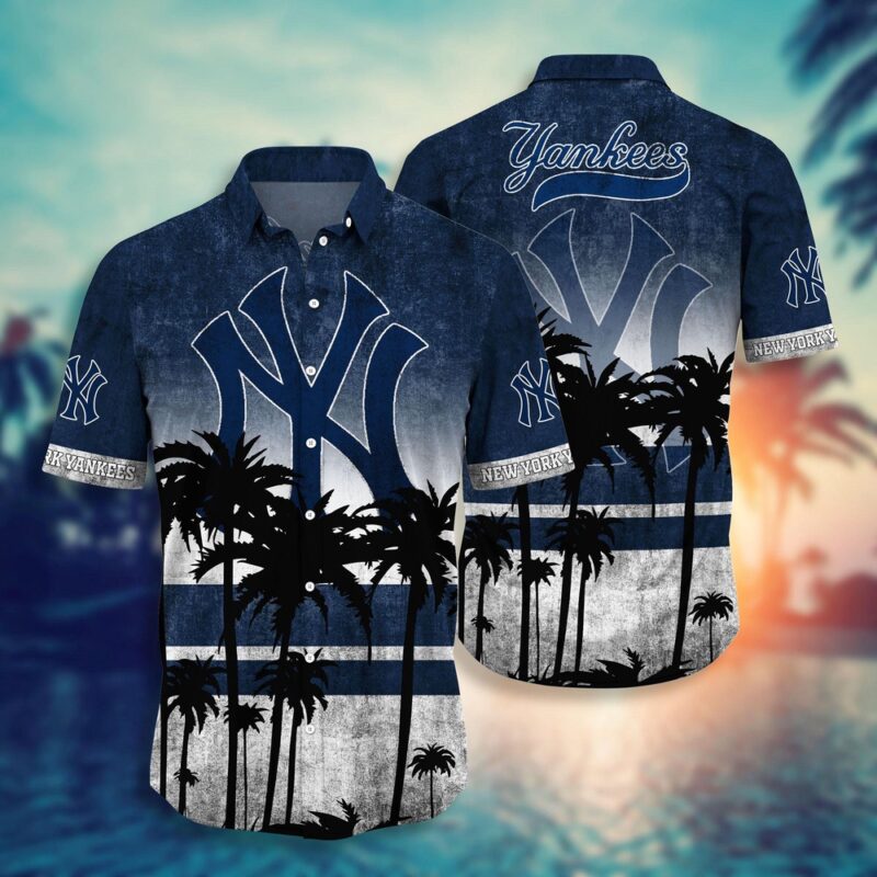 MLB NewYork Yankees Hawaiian Shirt Swing Stylishly For Fans