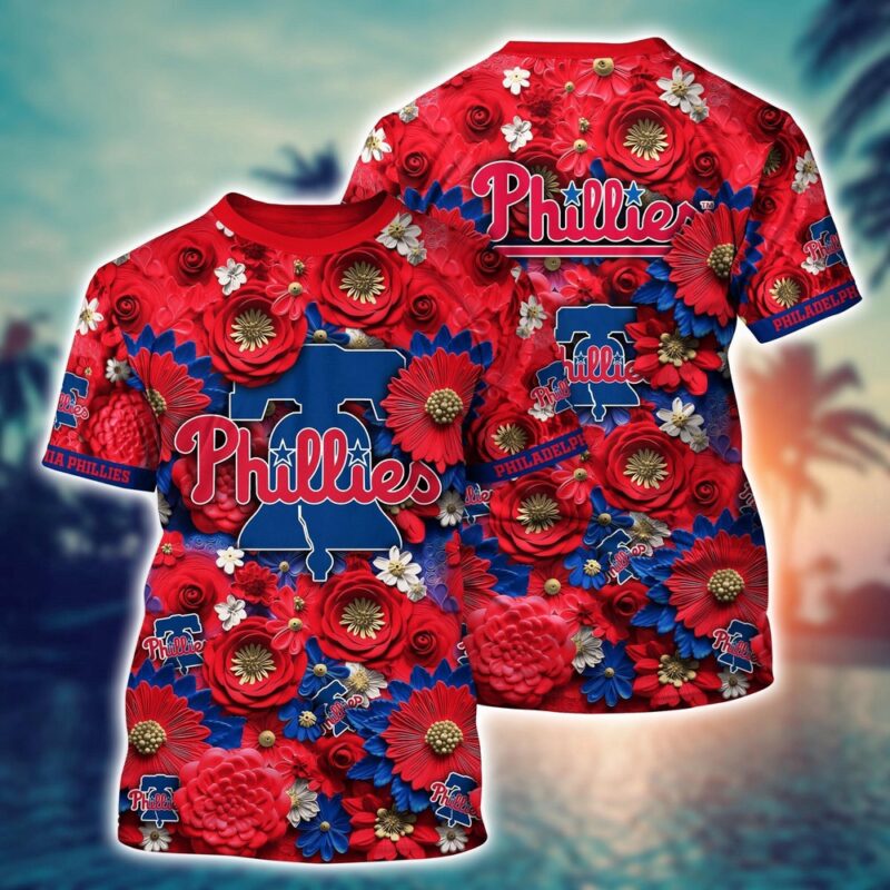 MLB Philadelphia Phillies 3D T-Shirt Game Changer For Sports Enthusiasts