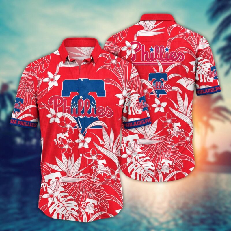 MLB Philadelphia Phillies Hawaiian Shirt Breeze Through Summer Gift For Fans