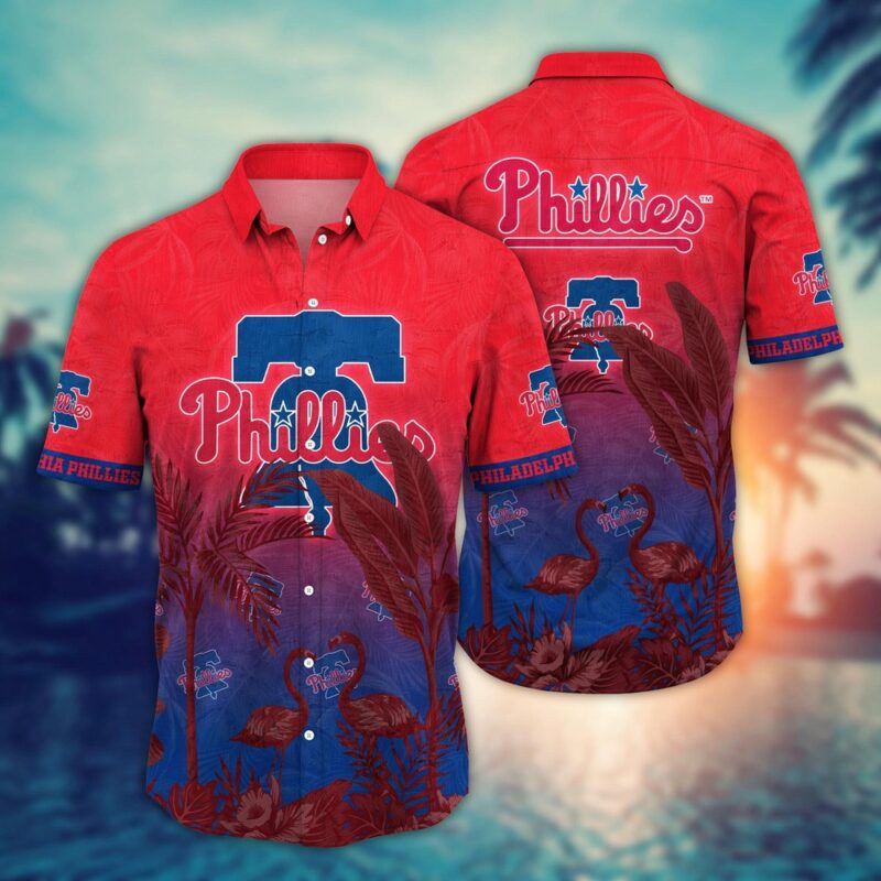 MLB Philadelphia Phillies Hawaiian Shirt Chase the Sunset Gift For Fans