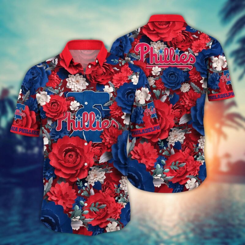 MLB Philadelphia Phillies Hawaiian Shirt Home Run Style For Sport Fan