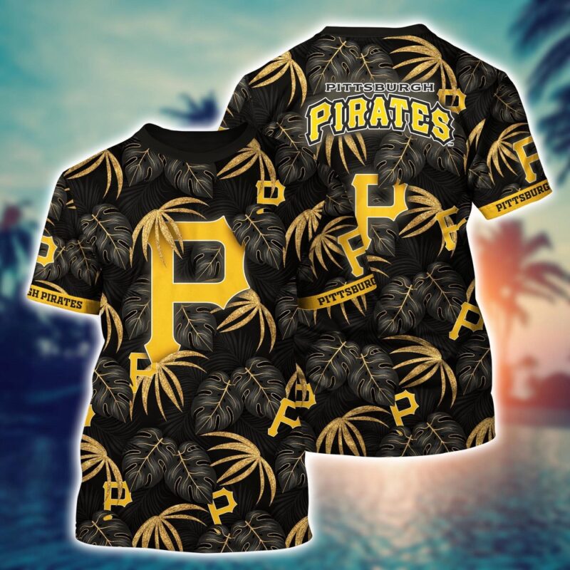 MLB Pittsburgh Pirates 3D T-Shirt Champion Comfort For Fans Baseball