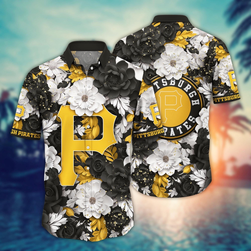 MLB Pittsburgh Pirates Hawaiian Shirt Aloha Spirit At Every Base For Sport Fan