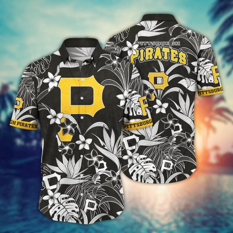 MLB Pittsburgh Pirates Hawaiian Shirt Breeze Through Summer Gift For Fans