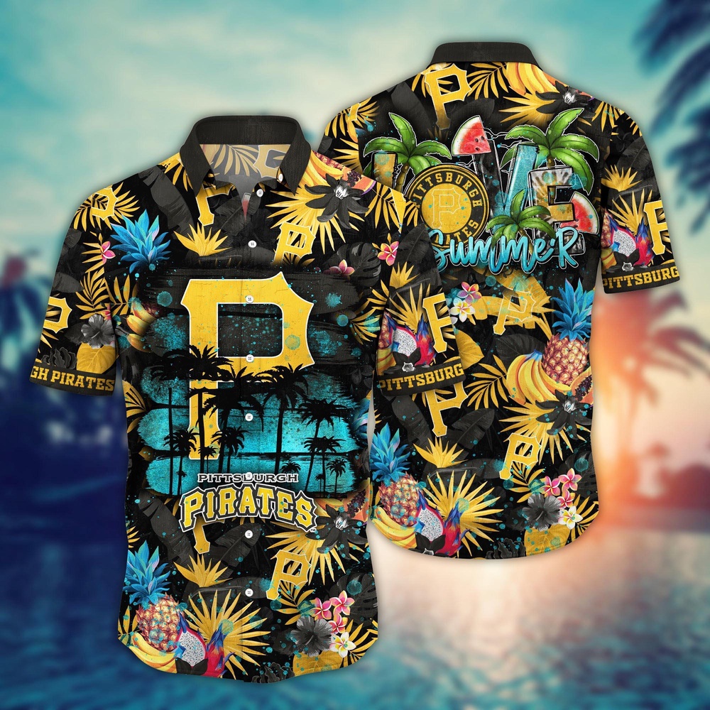 MLB Pittsburgh Pirates Hawaiian Shirt Pitch Perfect Style For Sports Fans